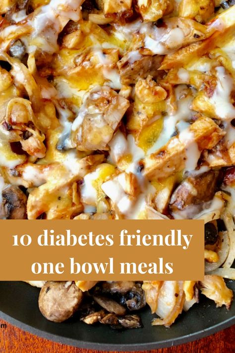 One Bowl Meals, Steak Taco, Chicken Philly, Bowl Meals, Taco Bowl, Desserts Keto, Breakfast Low Carb, Healthy Recipes For Diabetics, Low Carb Low Sugar