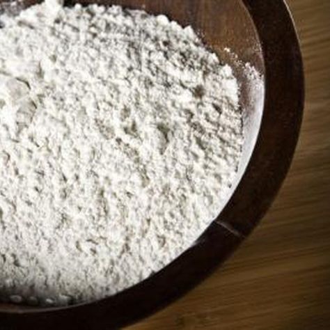 Flour, mixed with water and salt, makes pliable plaster. Potato Starch Substitute, Make Self Rising Flour, How To Make Plaster, Cake Flour Substitute, White Face Paint, Flour Substitute, Potato Flour, Diy Plaster, Plaster Of Paris