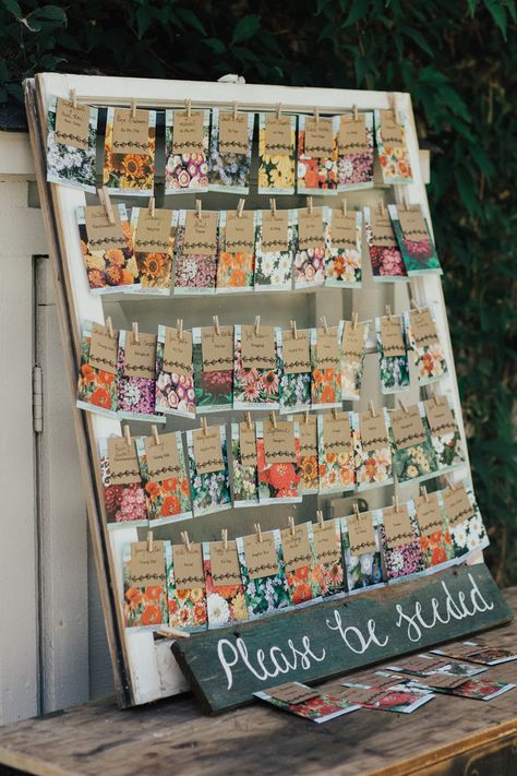 Boho Colorful Wedding Decorations, Flower Guest Book, Wildflower Wedding Theme, Wedding Arbors, Garden Theme Wedding, Future Wedding Plans, Garden Party Wedding, Wood Wedding, Cute Wedding Ideas