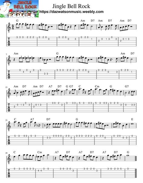 Guitar Tab Sheet, Ukulele Fingerpicking Songs, Sheet Music For Beginners, Ukulele Fingerpicking, Christmas Guitar, Music For Beginners, Easy Guitar Tabs, Guitar Lessons Songs, Easy Guitar Songs