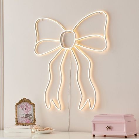 Sparkle Room Decor, Room Light Fixtures Bedroom, Neon Lights For Room, Cute Pink Apartment Decor, Light Pink White And Gold Bedroom, Cute Girly Room Decor, Led Lights Sign, Vintage Bedroom Lighting, Cute Aesthetic Room Decor Ideas