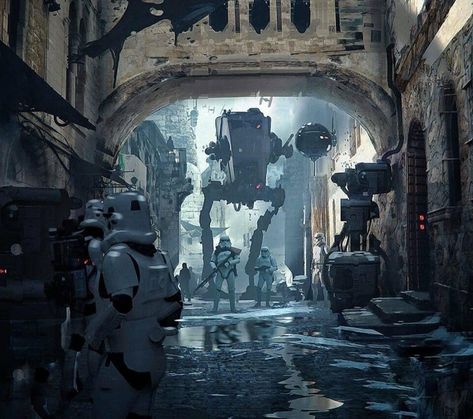 Star Wars Battle, Edge Of The Empire, Star Wars Background, Star Wars Trooper, Star Wars Vehicles, Star Wars Concept Art, Star Wars Empire, Rogue One, Star Wars Rpg