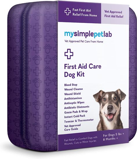 MySimplePetLab Dog First Aid Kit | First Aid Dog Travel Accessories | Dog Medical Kit | Dog Essentials Mini First Aid for Wounds, Cuts, or Minor Injuries #Ad Dog First Aid Kit, Pet First Aid Kit, Car Makeover, Dog First Aid, First Aid For Kids, Dog Travel Accessories, Medication For Dogs, Dog Essentials, Medical Kit