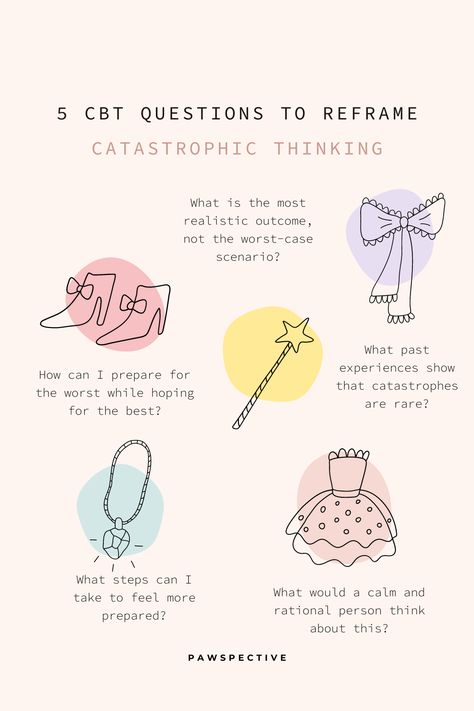 How To Stop Catastrophic Thinking, Cognitive Processing Therapy, Thought Reframing, Distorted Thoughts, Adolescent Therapy Activities, Reframing Thoughts, Autumn Motivation, Cognitive Reframing, Reframing Negative Thoughts