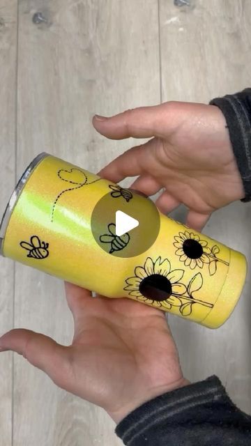 Colette L. Baran | Diy Tack It Method Glitter Tumbler! Follow Michaels @Michaelsstores & share how you #makeitwithmichaels 
#MichaelsMakers #MakeitwithMicha... | Instagram How To Decorate Tumblers, Diy Cricut Tumblers, Decorate Tumbler Cups Diy, Painting Tumblers Diy, Glitter Tumbler Designs, Tack It Method Tumblers, Diy Tumbler Cups Ideas, Diy Cups Tumbler, Diy Personalized Tumblers