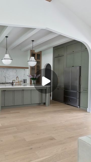 BuildTX Solutions on Instagram: "Feel like your kitchen has everything? 🤔 Let’s take it up a notch ✨ A well-designed pantry isn’t just about storage, it’s about adding value, organization, and style to your space! 💎

Whether it’s hidden or not, a custom pantry maximizes your kitchen’s potential, giving you room to breathe and a sleek look that impresses 💫 Could this be the upgrade your kitchen has been missing? Let us know what you think! 👇🏻

P.S the dented fridge door is getting replaced! ♥️" Kitchen Fridge Placement, Pantry Around Refrigerator, Hidden Fridge Kitchen, Fridge Cabinet Ideas, Pantry With Fridge, Fridge In Kitchen, Getting Replaced, Hidden Fridge, Hidden Pantry