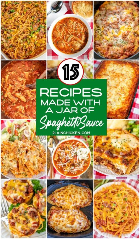 How To Use Leftover Spaghetti Sauce, Recipes Using Leftover Spaghetti Sauce, Leftover Spaghetti Sauce Recipes, Leftover Marinara Sauce Recipes, Left Over Spaghetti Sauce, Recipe Using Spaghetti Sauce, Spaghetti Casseroles, Leftover Spaghetti Sauce, Ragu Spaghetti Sauce