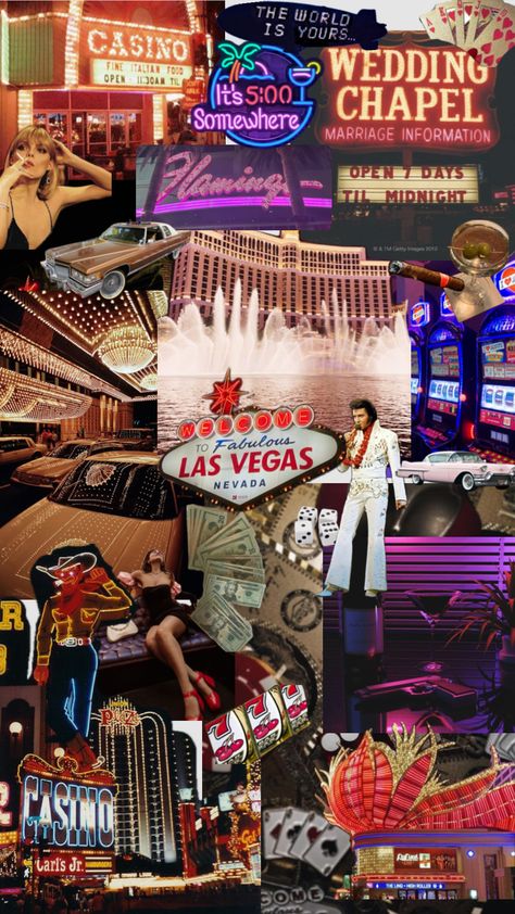 #lasvegas #vegas #vegasaesthetic #casino #aesthetic #moodboard #neon #rich #money 90s Casino Aesthetic, Viva Las Vegas Aesthetic, Casino Wallpaper Aesthetic, Las Vegas Mood Board, Old Vegas Theme Party, Casino Night Aesthetic, Las Vegas Casino Aesthetic, Vintage Vegas Aesthetic, Vintage Casino Aesthetic