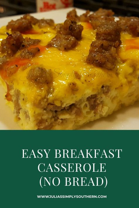 Breakfast Casserole No Bread, Sausage Egg Cheese Breakfast Casserole, Egg And Cheese Breakfast Casserole, Tot Breakfast Casserole, Eggs Cheese Breakfast, Easy Breakfast Casserole, Tater Tot Breakfast Casserole, Delicious Breakfast Casserole, Best Breakfast Casserole