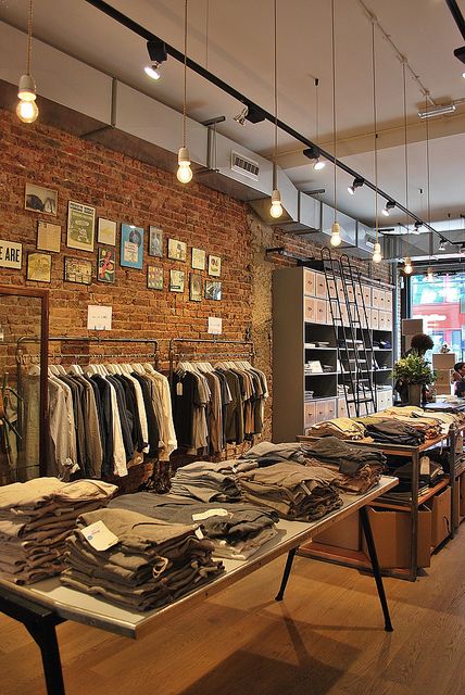 Retail Design | Shop Design | Fashion Store Interior Fashion Shops | Loft Design By | London Clothes Shop Design, Clothing Store Interior, Clothing Store Design, Simple Interior Design, Retail Lighting, Store Design Boutique, Retail Inspiration, Store Interiors, Retail Store Design