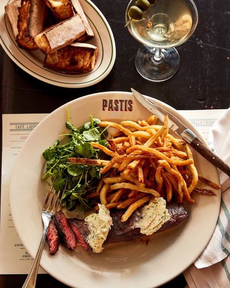 My French Country Home Magazine » Best French Restaurants in NYC Bistro Menu, Hanger Steak, Classic French Dishes, Bistro Food, Steak Frites, French Restaurants, Restaurant New York, French Bistro, Nyc Restaurants