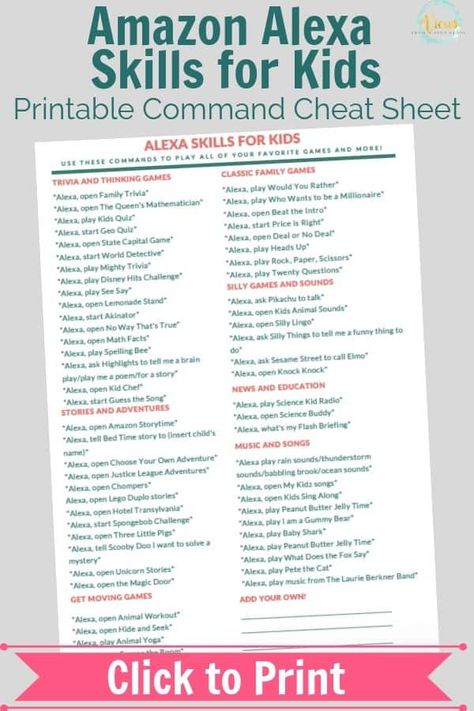 Funny Alexa Commands, Alexa Tricks, Alexa Commands, Amazon Alexa Skills, Thinking Games, Alexa Skills, Alexa Echo, Homeschool Organization, Amazon Alexa