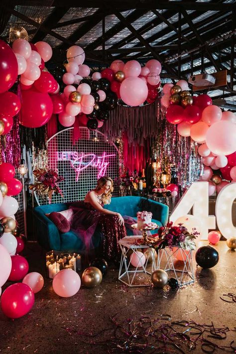 40th Birthday Party Ideas, 40th Birthday Party Themes, 40th Party Decorations, 40th Party Ideas, 40th Birthday Themes, 40th Birthday For Women, 40th Bday Ideas, 40th Birthday Party Decorations, Birthday Dinner Party