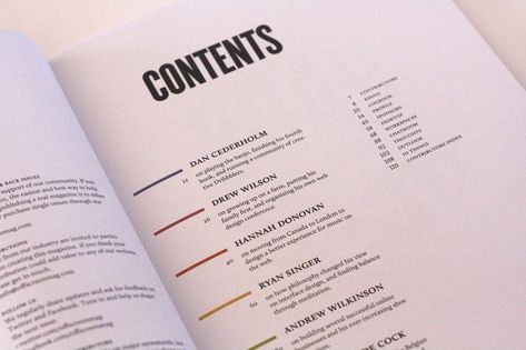 Love this table of contents. Presentations Ideas, Contents Page Design, Cinema Magazine, Table Of Contents Design, Report Layout, Digital Perm, Contents Layout, 잡지 레이아웃, Cookbook Template