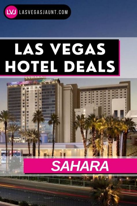 Sahara Hotel Las Vegas, Las Vegas Deals, Sahara Las Vegas, Heart Of Vegas, Ocean Day, Vegas Hotel, Pool Lounge, Spa Inspiration, Oceans Of The World