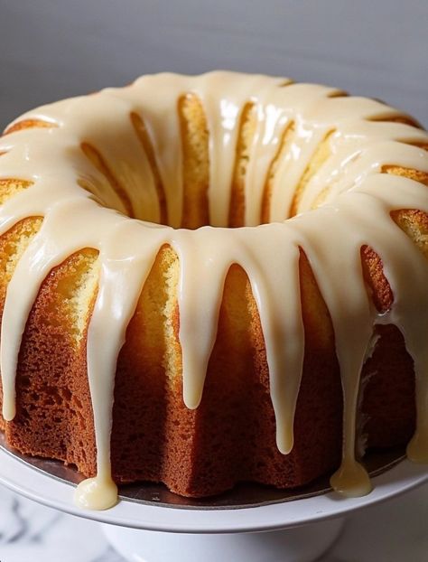 Health meal, low carbs meals, keto meal Cream Cheese Pound Cake With Soft Caramel Glaze, Pound Cake Recipes With Buttermilk, Vanilla Glaze For Pound Cake, Vanilla Pound Cake With Glaze, Buttermilk Cream Cheese Pound Cake, Almond Cream Cheese Pound Cake, Vanilla Bundt Cake With Pudding, Buttermilk Cake Recipes Easy, Buttermilk Bundt Cake Recipes