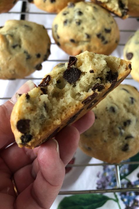 Chocolate Chip Muffin Cookies, Muffin Top Chocolate Chip Cookies, Pioneer Woman Chocolate Chip Muffins, Chocolate Chip Muffin Bread, Martha White Chocolate Chocolate Chip Muffin Mix Cookies, Homemade Muffin Tops, Chocolate Chip Muffin Bars, Muffin Top Cookies Recipe, Banana Muffin Top Cookies