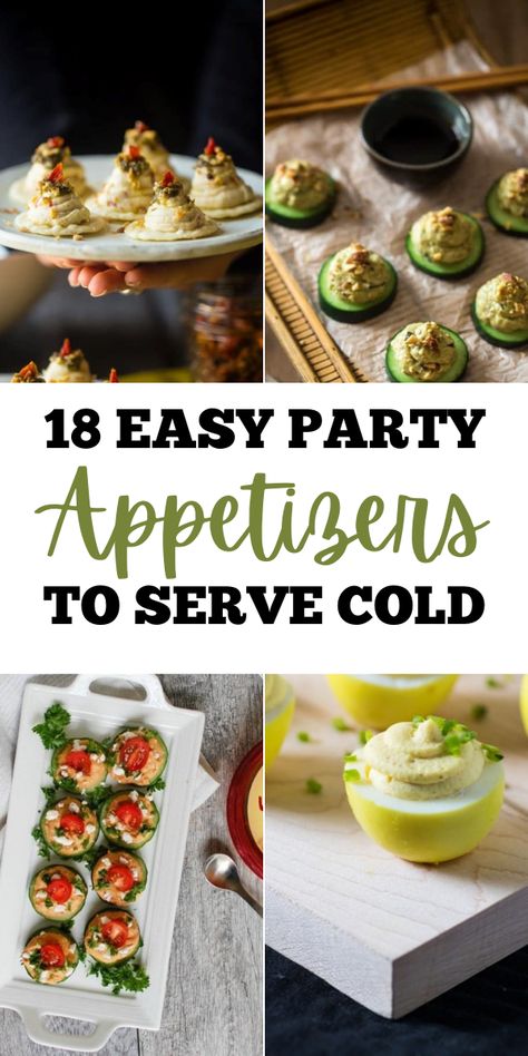 Appetizer To Make Ahead Of Time, Cold Nibbles For Party, Appetizers For Ladies Luncheon, Pre Make Appetizers, Easy Party Hourderves, Make Ahead Small Bites Appetizers, East Cold Appetizers, Anniversary Party Appetizers, Make Ahead Fancy Appetizers