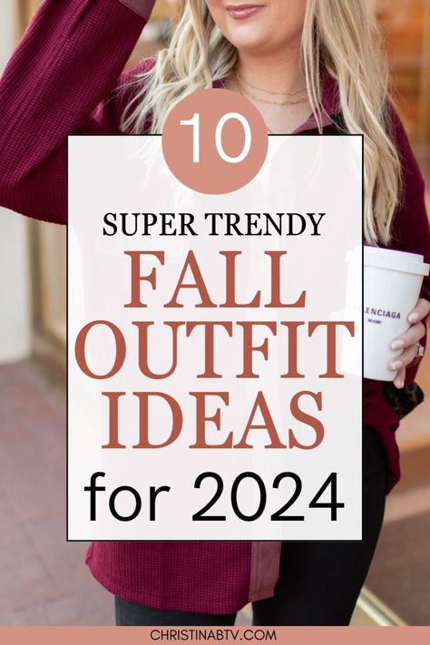 Stay on-trend this season with our selection of the Best Fall Fashion Outfits for Women 2024. From classic staples to trendy pieces, our blog post has everything you need to update your wardrobe for fall. Explore the latest Fall Fashion Trends and find inspiration for creating stylish and comfortable looks. Latest Fall Fashion Trends, Create Capsule Wardrobe, Fall Trends Outfits, Fall Outfit Ideas, Style Inspiration Winter, Rust Dress, Trendy Fall Outfits, Spring Outfits Women, Trends 2024