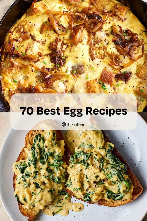 Here are some of our favorite egg recipes to inspire you day or night. Egg Breakfast For One, Easy Egg Meals Dinners, Dinners With Eggs Meals, Easy Egg Recipes For Lunch, Egg Supper Recipes, Egg Entrees Dinners, Eggs For Lunch Ideas, Egg For Dinner Recipes, Egg Dinner Recipes Healthy