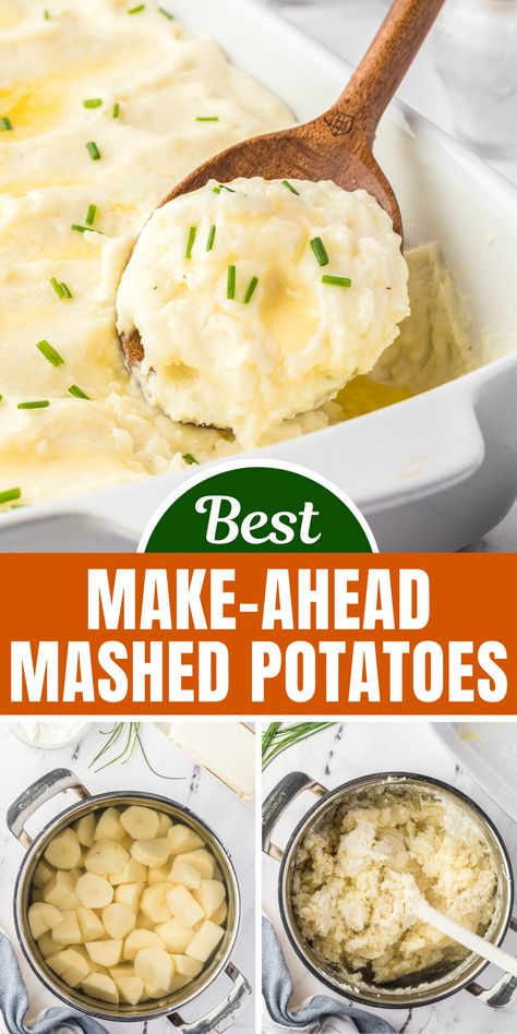 Mashed Potatoes Day Ahead, Day Old Mashed Potatoes, Mashed Potatoes Sour Cream Recipe, Pioneer Woman Mashed Potatoes Recipes, Creamy No-fail Make-ahead Mashed Potatoes, Preparing Mashed Potatoes Ahead Of Time, Make Ahead Mashed Potatoes Americas Test Kitchen, Mashed Potatoes Cream Cheese Sour Cream, Make Ahead Baked Mashed Potatoes