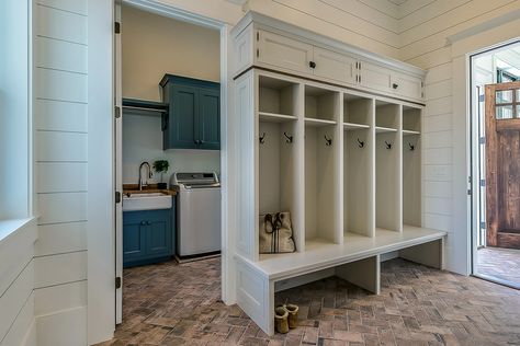 6 Helpful Mudroom Storage Ideas - This Old House Bump Out Addition, Mudroom Addition, Built In Cubbies, Functional Mudroom, Laundry Room/mudroom, Mudroom Flooring, Bump Out, Mudroom Laundry Room, Mud Room Storage