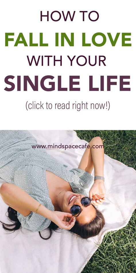 How to be happy as a single woman. Learn how to love yourself being single and cherish being alone. Fall in love with your life again as a single woman. Single Life Goals, How To Live A Single Happy Life, Singlehood Woman, How To Accept Being Single, Podcasts For Single Women, How To Be Ok Being Single, How To Live Single And Happy, Single In My 30s, Being Single Again