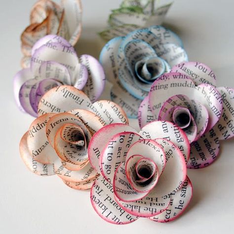 Diy Crafts To Do At Home, Handmade Flowers Tutorial, Fun Crafts For Teens, Diy Crafts For Teens, Diy Projektit, Pinterest Diy Crafts, Newspaper Crafts, Diy Crafts To Do