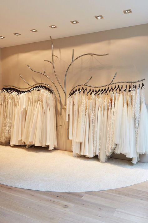 Bridal Shop Interior, Bridal Boutique Interior, Fashion Store Design, Showroom Decor, Retail Store Interior Design, Clothing Store Interior, Clothing Store Design, Retail Interior Design, Store Design Boutique