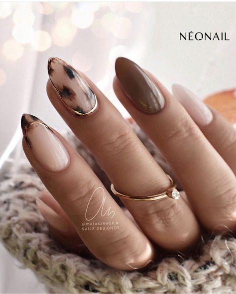 Simple Fall Nails, Cheetah Nails, November Nails, Leopard Print Nails, Smink Inspiration, Blush Nails, Leopard Nails, Makijaż Smokey Eye, Trendy Nail Art