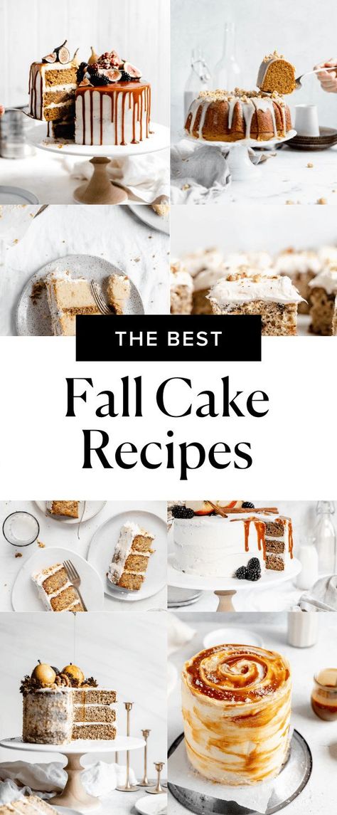 Fall Cake Recipes Easy, Fall Cakes Recipes, Golden Rum Cake Recipe, Berry Cake Recipe, Cake Fall, Fall Cake Recipes, Rum Cake Recipe, Fall Cake, Broma Bakery