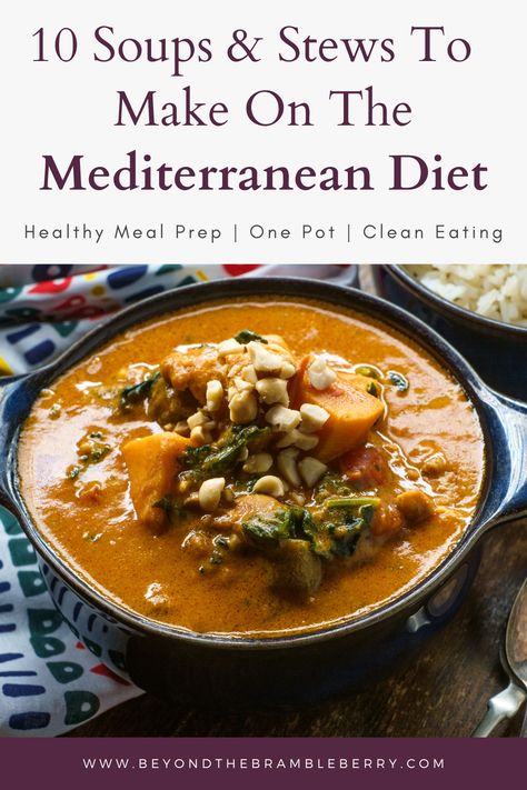 Mediterranean Diet Soup Recipes, Mediterranean Diet Soup, Mediterranean Soup Recipes, Diet Soups, Recipes Mediterranean Diet, Mediterranean Diet For Beginners, Mediterranean Soup, Mediterranean Diet Food List, Mediterranean Recipes Healthy