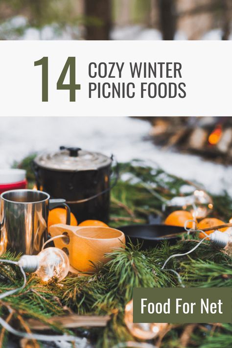 Winter Picnic Food, Pudding With Fruit, Fall Picnic Food, Winter Party Foods, Veggie Chilli, Comforting Food, Winter Salads, French Picnic, Picnic Menu