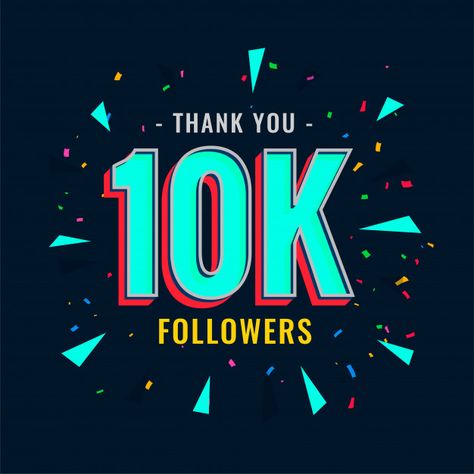 10k social followers and subscribers template Free Vector | Free Vector #Freepik #vector #freebusiness #freetemplate #freecelebration #freenumber How To Get Famous, 10k Instagram Followers, Silhouette Cameo Free, Instagram Likes And Followers, Free Followers On Instagram, Heart App, Get Instagram Followers, Banner Design Layout, Youtube Banner Design