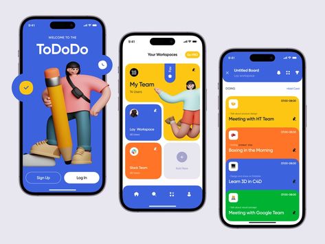 Moodboard App, Application Ui Design, App Design Trends, Desain Ux, Task Management App, To Do App, Ux Design Trends, Ui Ux 디자인, App Design Layout