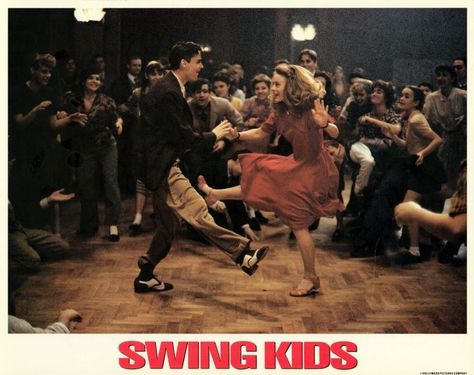 Swing Kids 11x14 Movie Poster (1993) Sean Leonard, Vintage Foto's, Lindy Hop, Swing Dancing, Musica Rock, Shall We Dance, Rock Lee, Swing Dance, People Dancing