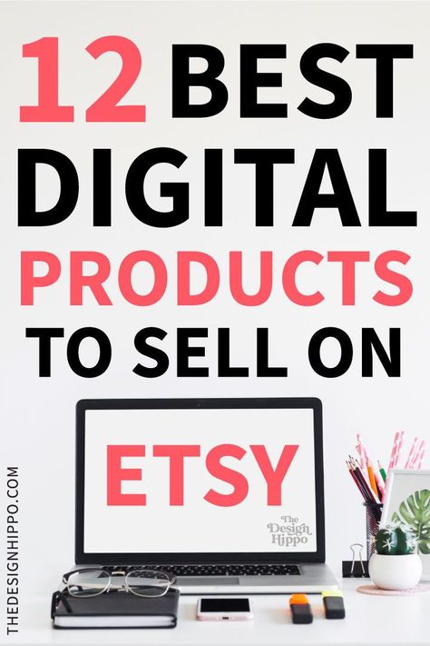 Selling Digital Products On Etsy, Digital Products To Sell, Logos Ideas, Selling Digital Products, Products To Sell, Etsy Seo, Easter Basket Diy, Etsy Business, Small Business Ideas