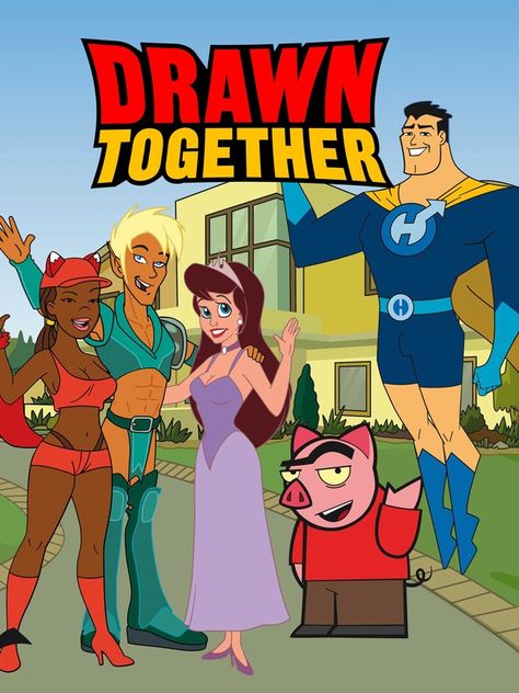 Drawn Together - Rotten Tomatoes Cree Summer, Tara Strong, Drawn Together, Draw People, Big Twist, First Animation, Tv Tropes, Rotten Tomatoes, People Together