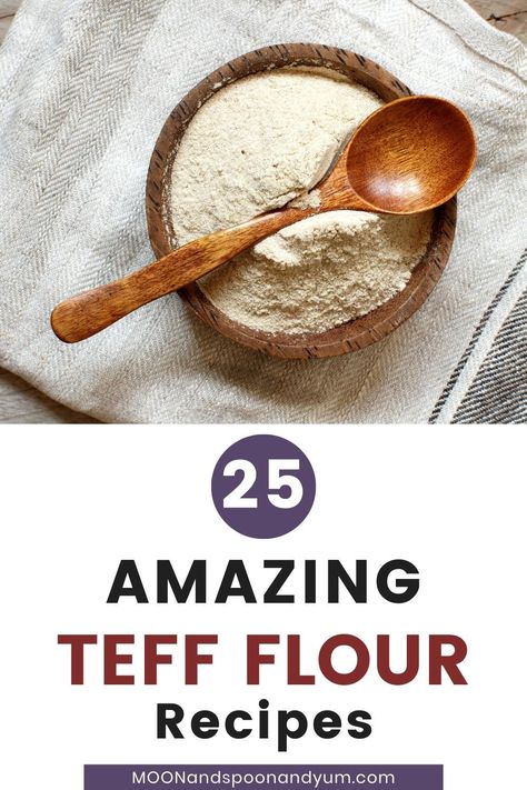 Teff Flour Recipes, Teff Bread, Teff Recipes, Homemade Gluten Free Bread, Teff Flour, Gluten Free Recipes Bread, Gluten Free Bakery, Dairy Free Eggs, Flatbread Recipes