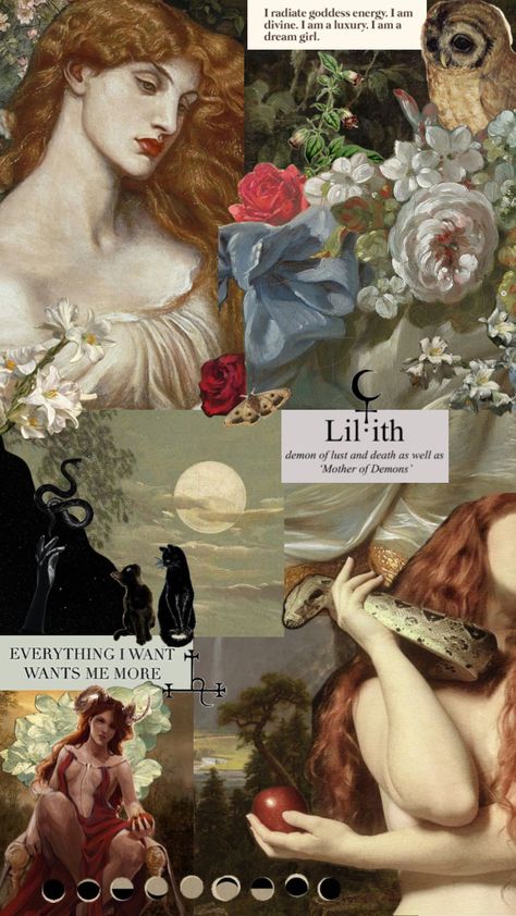 #lilith Lillith Goddess, Goddess Names, I Fall To Pieces, Goddess Aesthetic, Magick Book, Virgo And Aquarius, Goddess Energy, Iphone Wallpaper Themes, Greek Myths