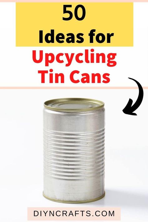 Recycling Projects, Recycle Crafts Diy, Diy Recycled Projects, Recycled Tin Cans, Tin Can Art, Aluminum Can Crafts, Recycle Cans, Recycled Tin, Tin Can Crafts