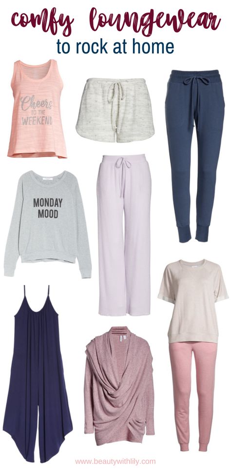 Cozy Loungewear // Comfy Loungewear // Athleisure Looks // Casual Clothes to Wear at Home // Things To Do At Home // Casual Style // Spring Fashion // Summer Fashion // Fall Fashion // Winter Fashion | Beauty With Lily #comfyclothes #casualfashion #loungewear Clothes To Wear At Home, Loungewear Comfy, Postpartum Essentials, Athleisure Looks, Home Things, Things To Do At Home, Curvy Style, Smart Ideas, Cozy Loungewear