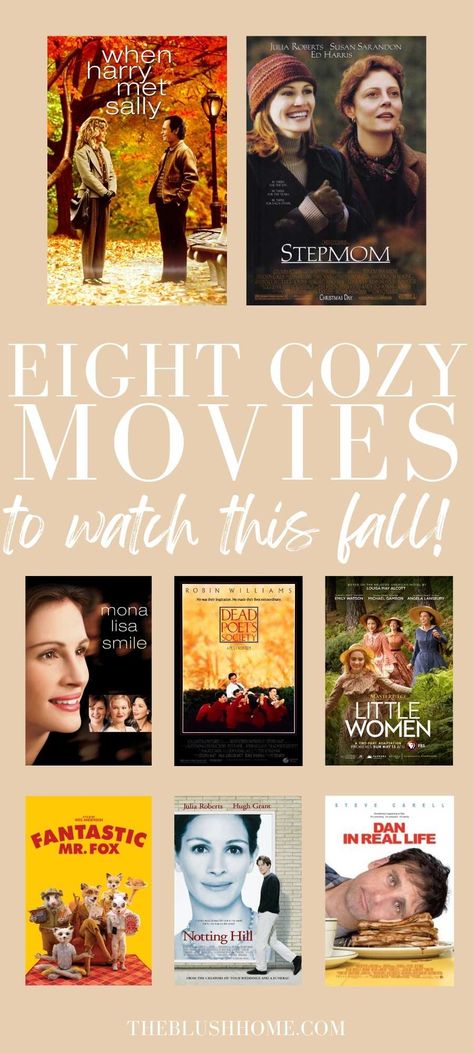 Autumn Romance Movies, Fall Romcom Movies, Cozy Fall Movies List, Movies To Watch In September, Fall Comfort Movies, Cozy Fall Tv Shows, Fall Rom Com Movies, Romantic Fall Movies, Cozy Movies To Watch