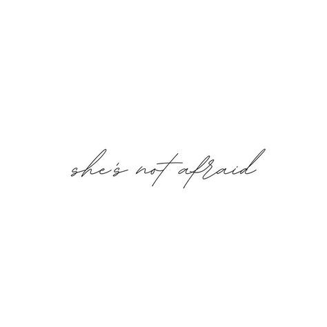 She’s Not Afraid Tattoo One Direction, Small Tattoos Self Love Words, She Is Art Tattoo Cursive, Fine Cursive Tattoo, Little Things Tattoo One Direction, Small Quote Tattoos Meaningful, 2 Word Tattoos, She Is Art Tattoo Ideas, Self Love Tattoo Wording