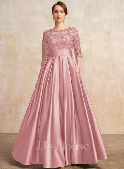 Gown Dress Party Wear, Party Wear Frocks, Party Wear Gowns, Long Frock Designs, Satin Gowns, Simple Gowns, Frock For Women, Banquet Dresses, Fancy Dresses Long