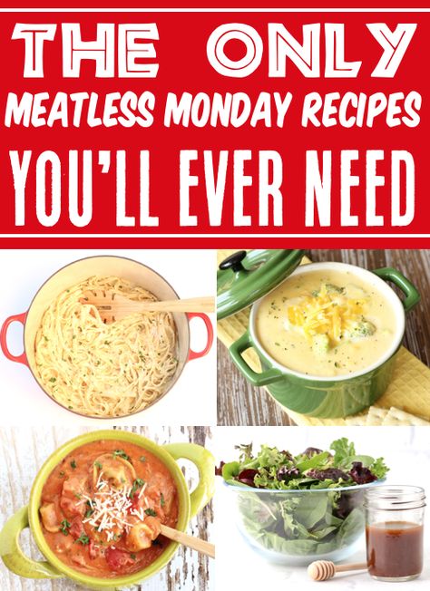 Easy Meatless Dinner Recipes For Family, Easy Meatless Monday Dinner, Meatless Weeknight Dinners, Easy Meals Meatless, Hearty Meatless Meals Dinners, Easy Dinners Without Meat, Easy Meals With No Meat, Fall Meatless Meals, Meatless Meal Ideas For Dinner