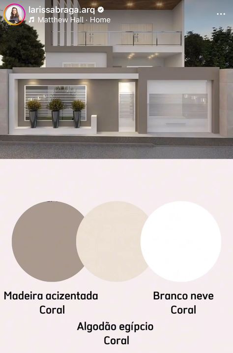 Best Paint Colors For Exterior House, Beige House Exterior Modern, Colors For Houses Exterior Paint, Colores Para Casa Exterior Ideas, House Colour Exterior Indian, Trending House Colors Exterior, Outside House Paint Colors, Beige House Exterior, Brown House Exterior