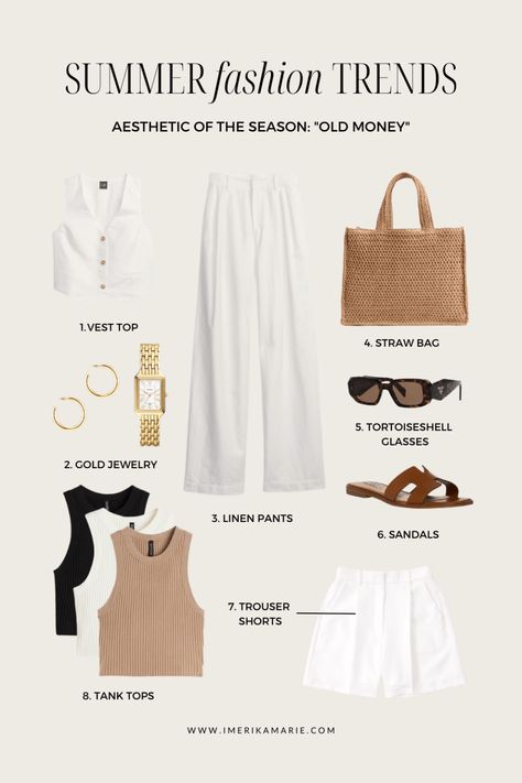 Italy 2023 Outfits, Spring Minimalist Outfit Minimal Classic, Timeless Vacation Outfits, Braid Outfit Summer, European Summer Outfits Germany, Quiet Luxury Capsule Wardrobe Summer, Quiet Luxury Beach Outfit, Washington Dc Fashion Summer, Summer Outfits Office Casual Work Attire