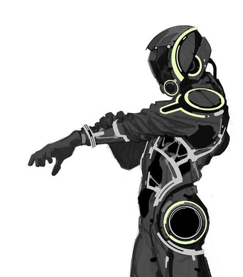 Robot Suit Design, Future Character Design, Space Suit Concept Art, Space Suit Concept, Suit Concept Art, Eva Suit, Tron Uprising, Concept Art Landscape, Sci-fi Armor