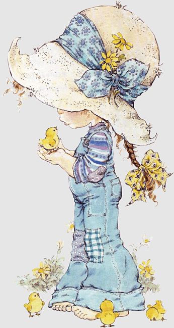 Sarah some, Sarah, some, holly Hobbie, sarah Kay, darling, illustrator, idea, Book, artist Sarah Kay, Yellow Bird, Overalls, Yellow